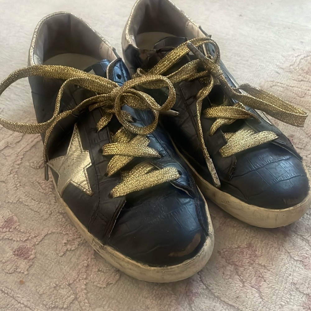 Golden Goose Superstar Sneaker limited edition Crocco/Gold box/dust bag included